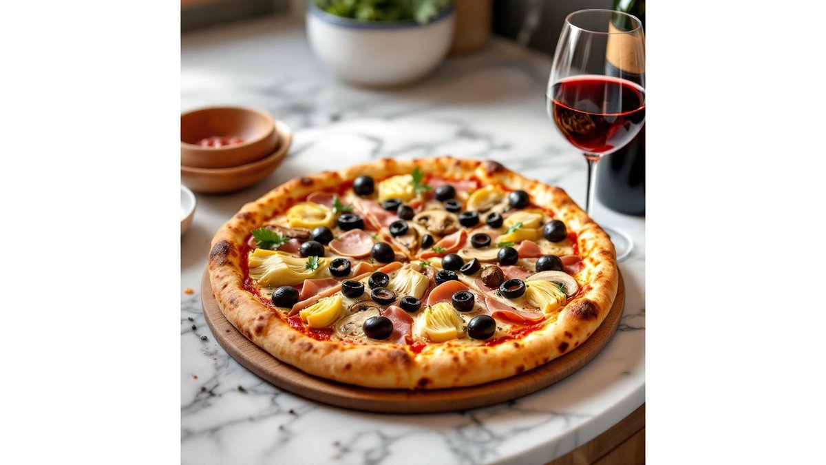Pizza Quattro stagioni 45 cm