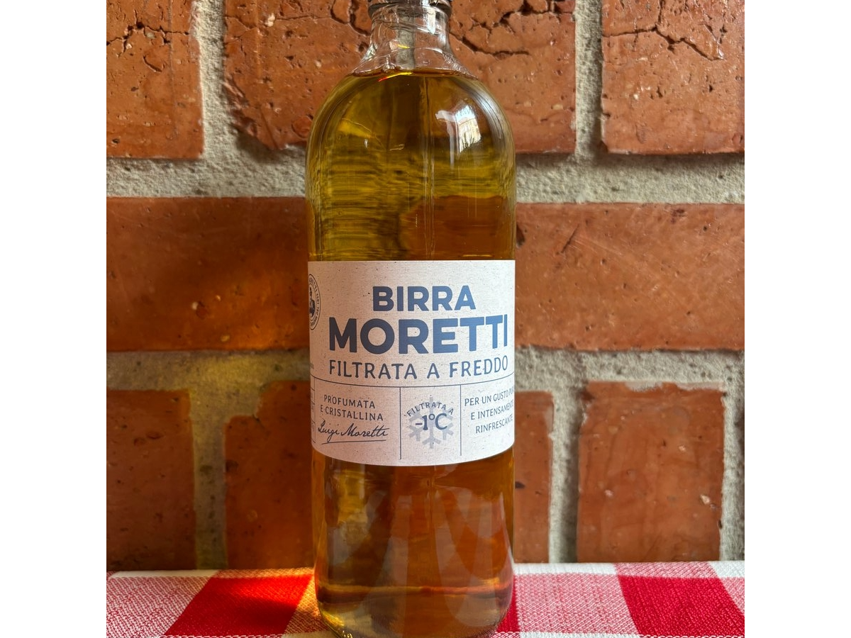 Birra Moretti Filtrata A Freddo