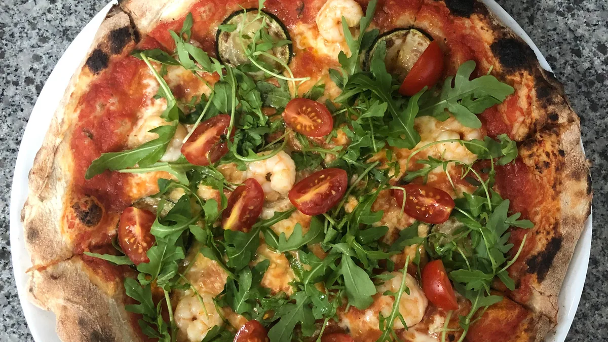 Pizza Garnéla