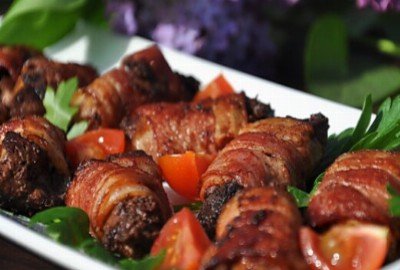 Ficatei in Bacon