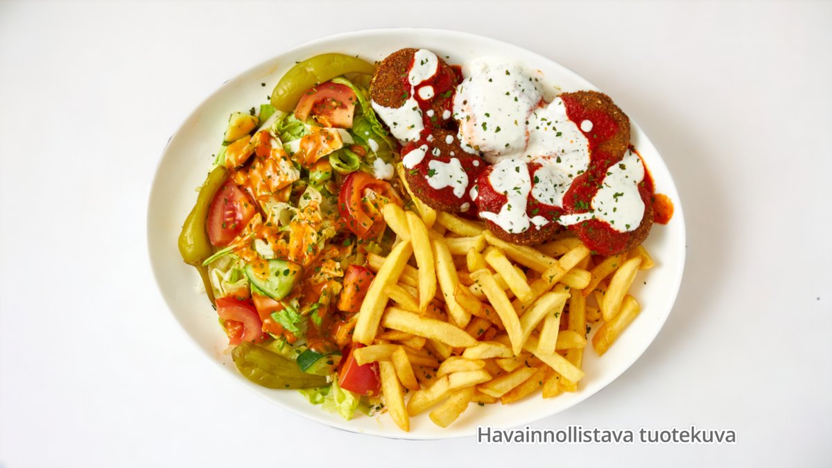 31. Falafel ranskalaiset