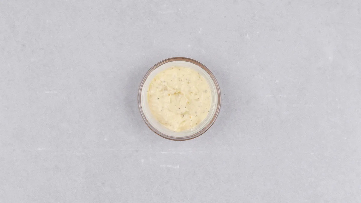 Cesnakový dressing