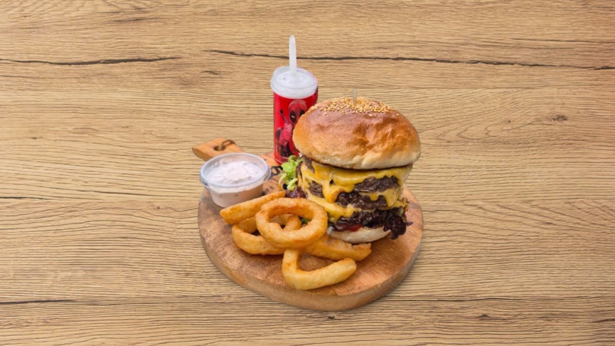 Triple burger