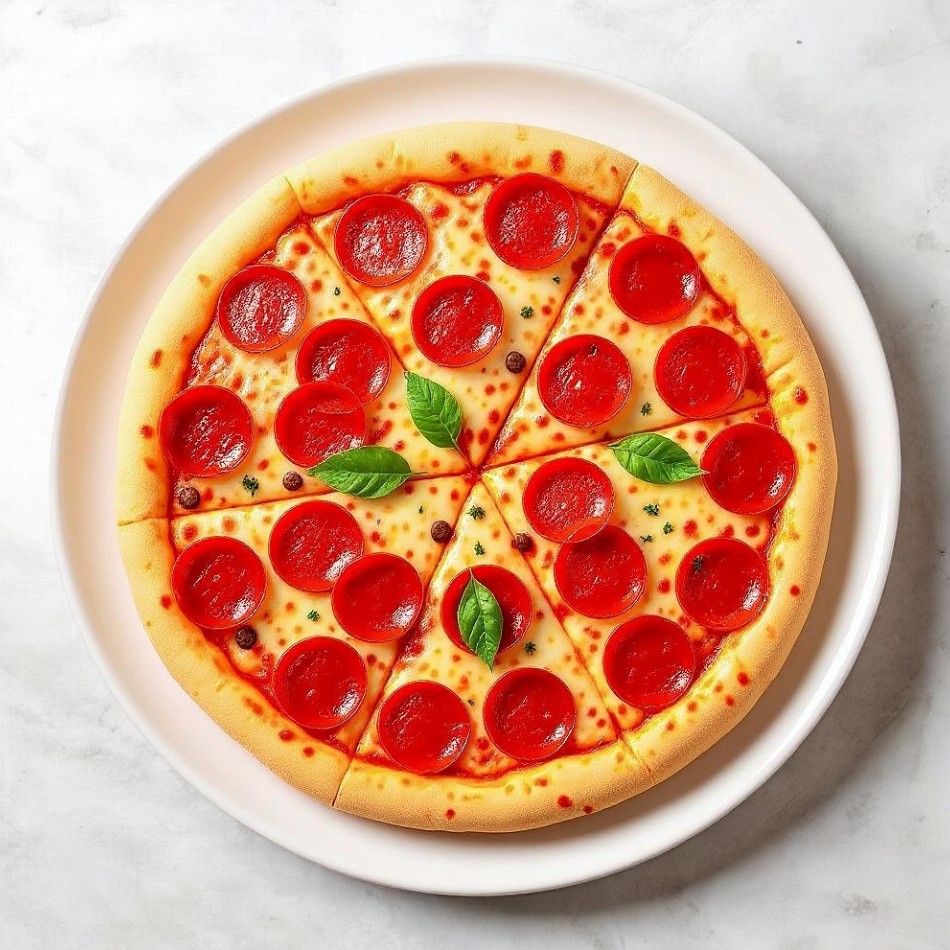 2 Pizzas Medianas De Pepperoni