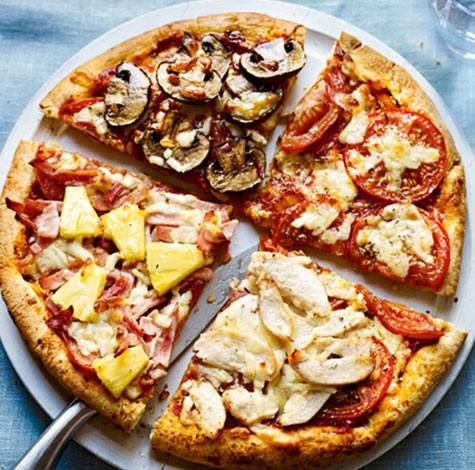 Pizza Cuatro Estaciones Grande