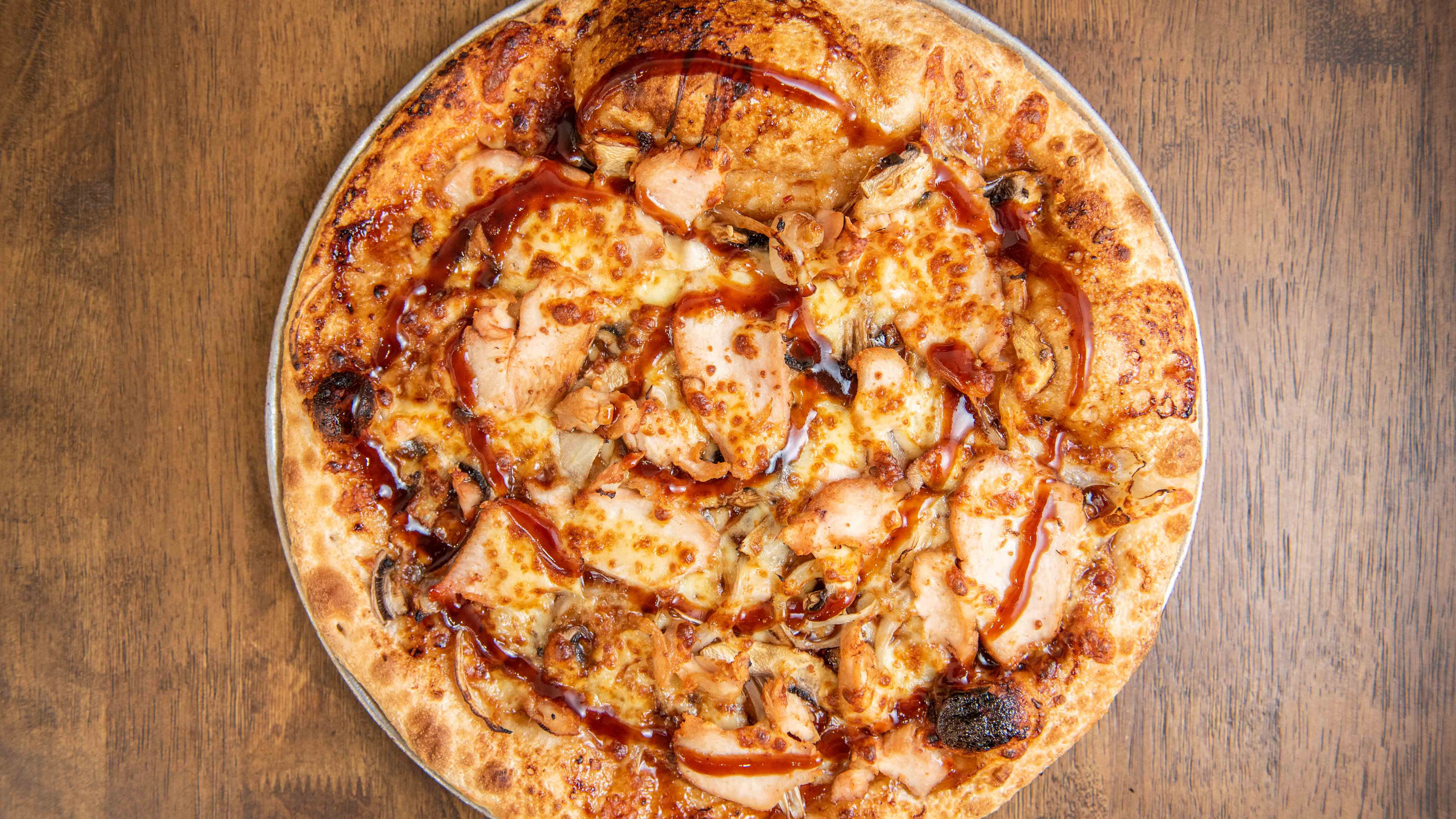 BBQ Chicken Gourmet Pizza