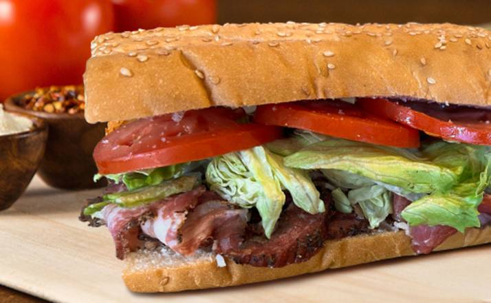 Pastrami Deli Sandwich