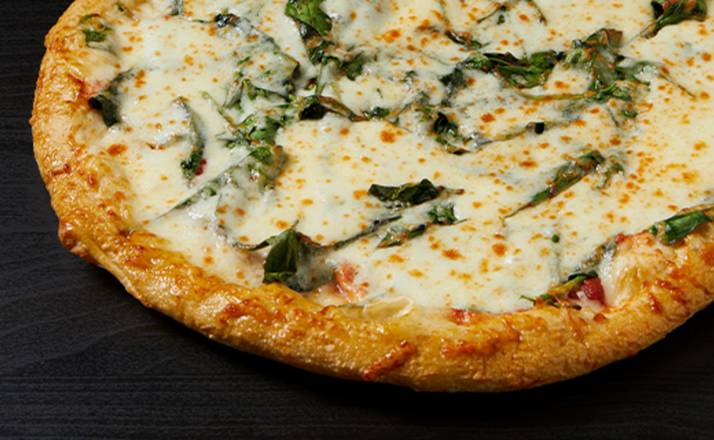 Spinach Garlic Gluten-Free Pizza