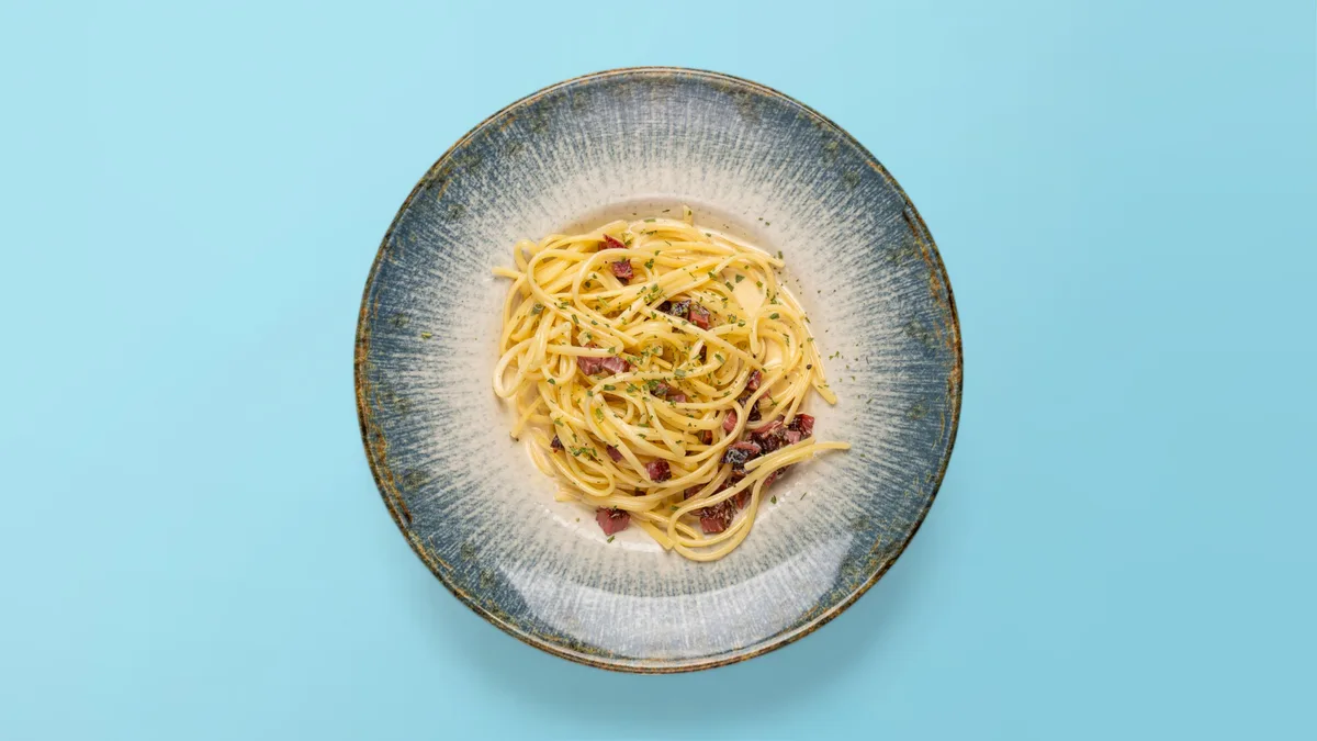23. Pasta Carbonara