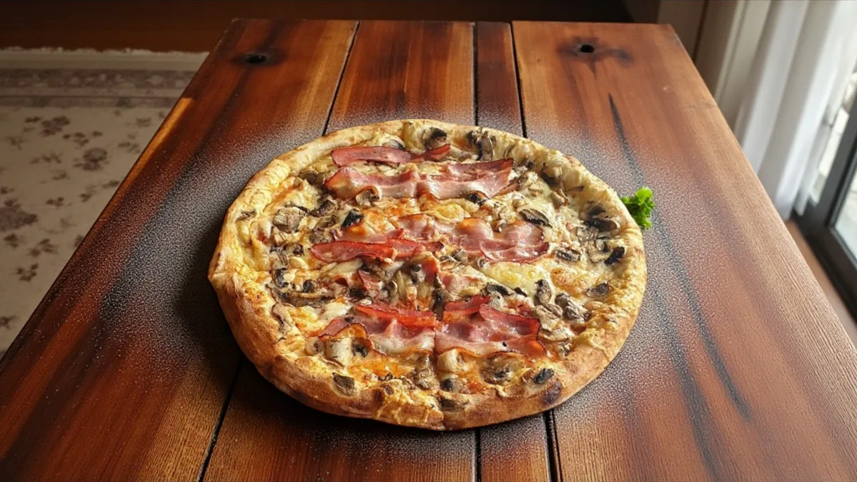 Pizza bacon
