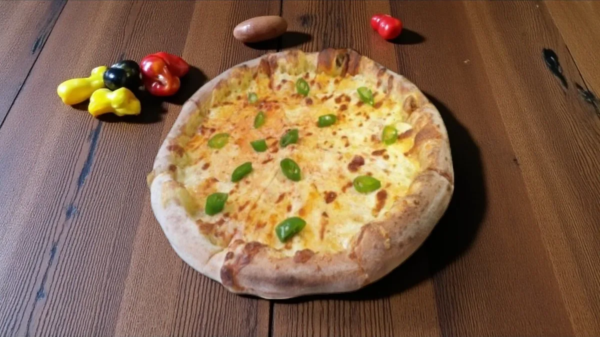 Pizza hot cheese