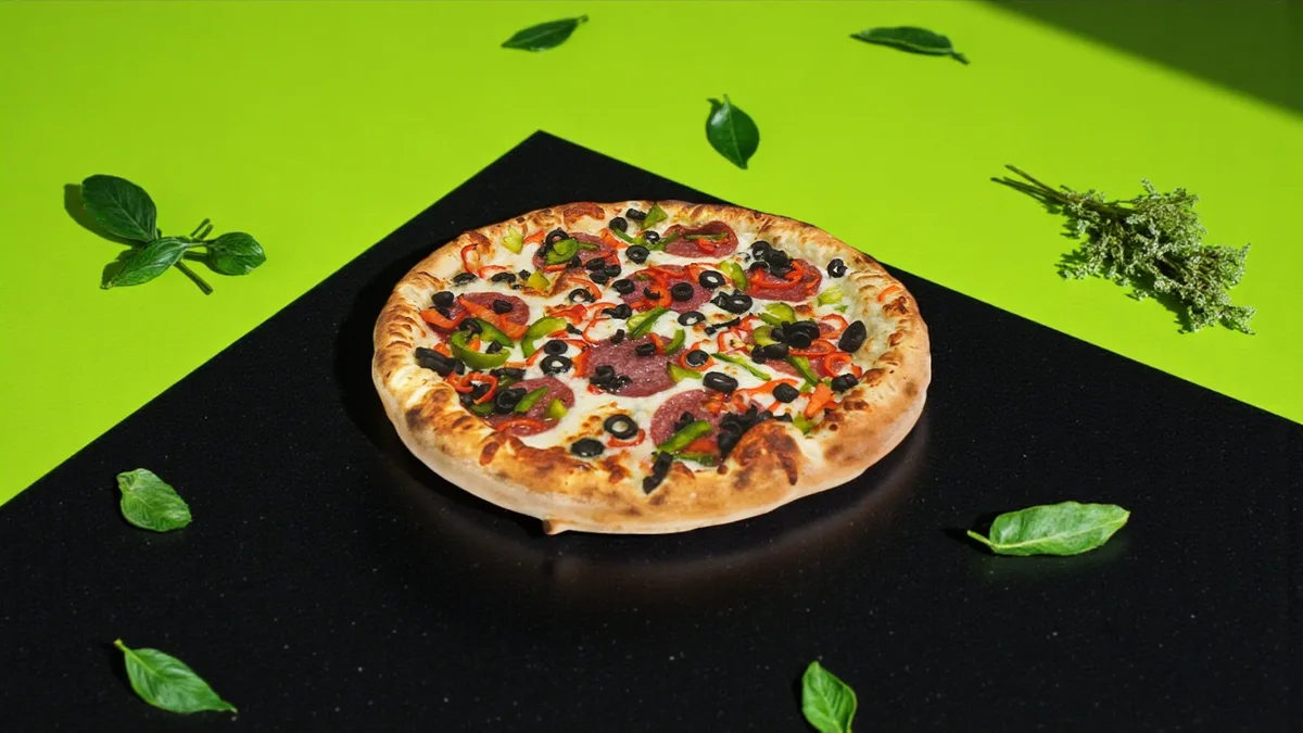 Pizza tricolore