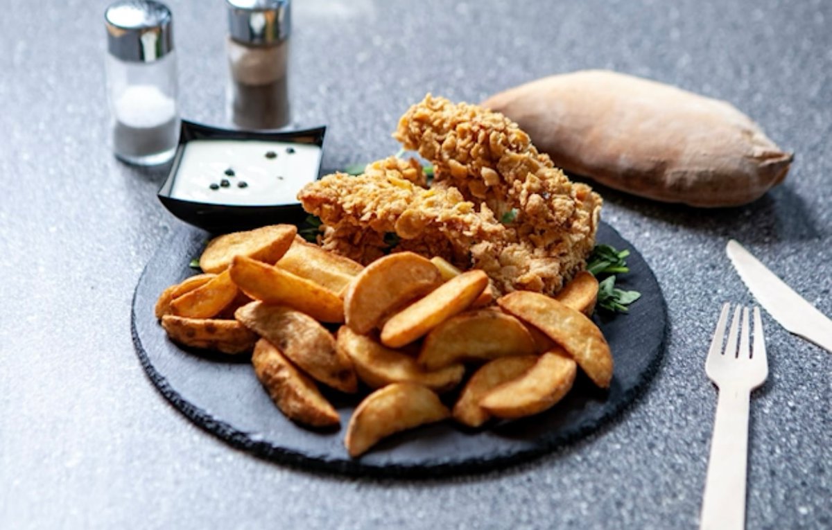 Meniu Crispy Strips Picant