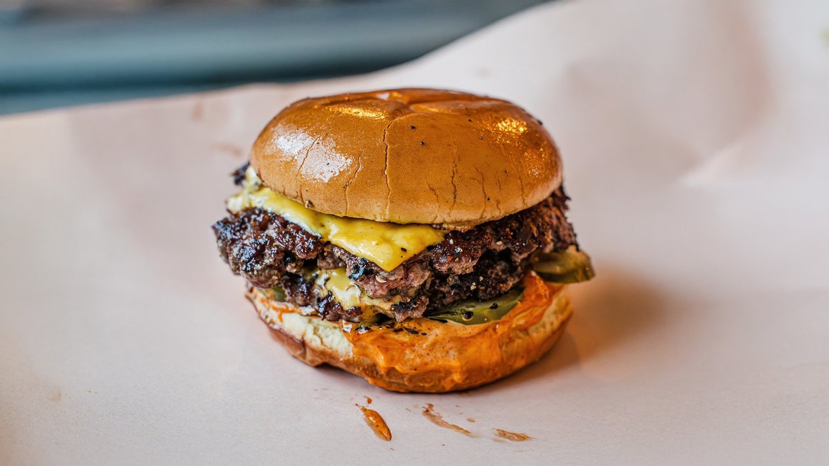 Meniu Dublu Smash Cheesy Burger
