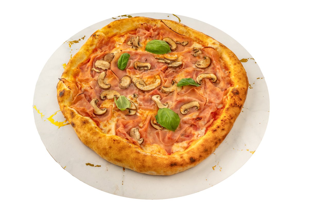 Pizza Prosciuto e Funghi
