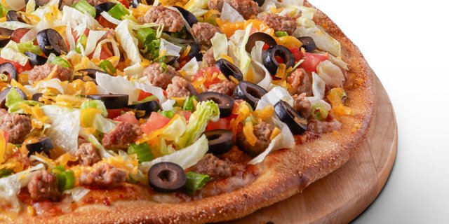 Beef Taco Pizza