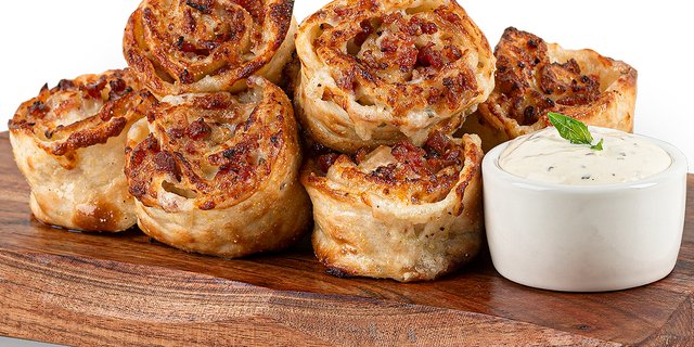 Cheezee Bacon Rolls