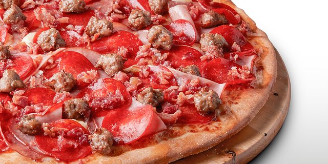 Gluten-Free All Meat Pizza