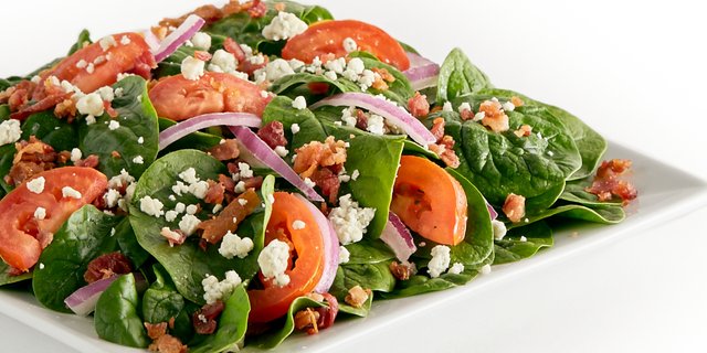 Spinach and Tomato Salad