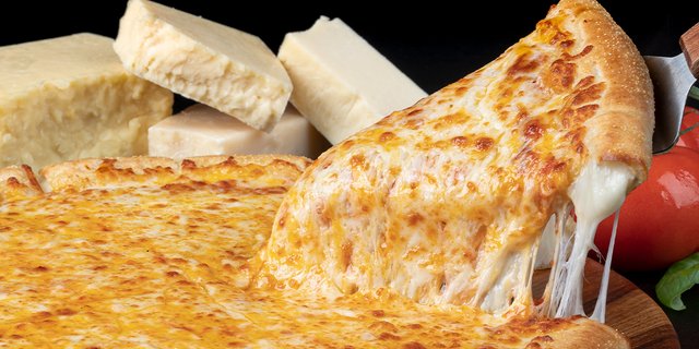 Stuffed Crust Five Cheese Pizza