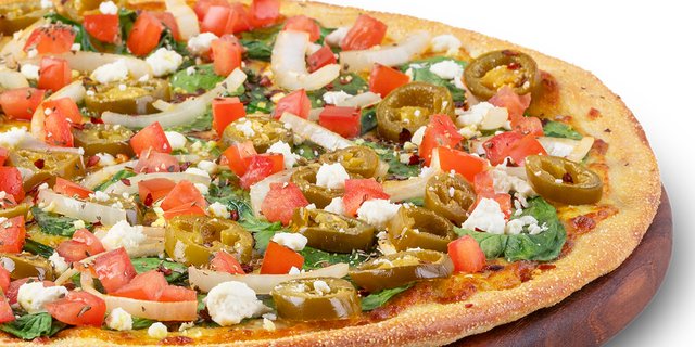 Stuffed Crust Spicy Curry Pizza