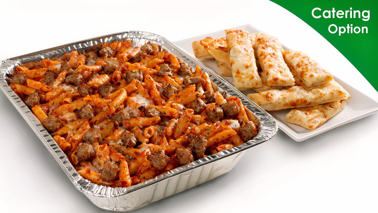 Catering Penne Sausage Marinara Pasta