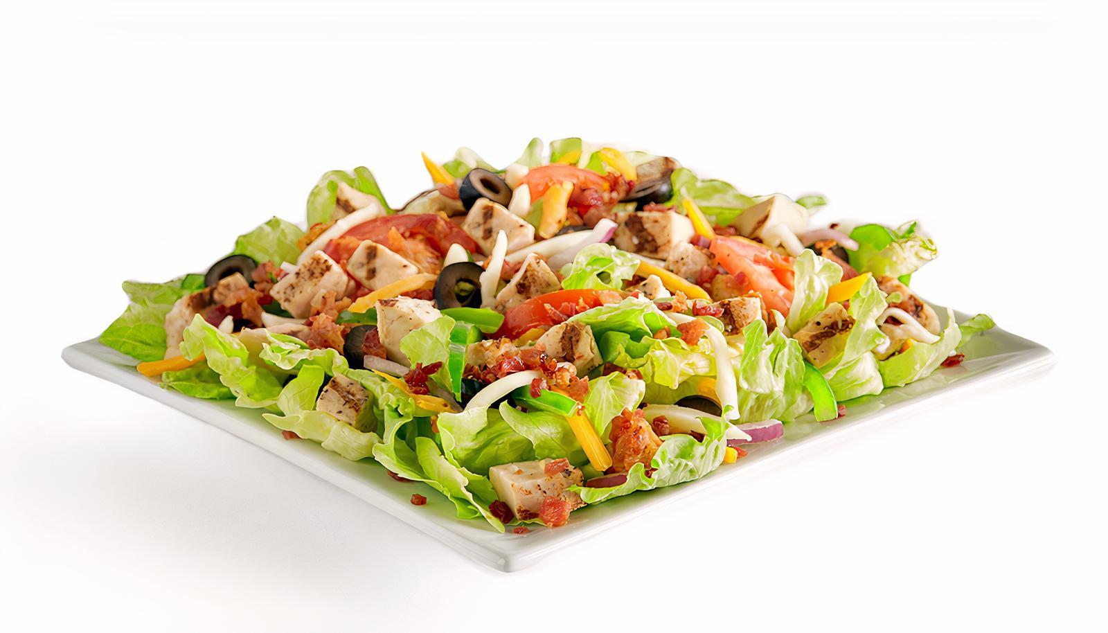 Chicken Bacon Ranch Salad