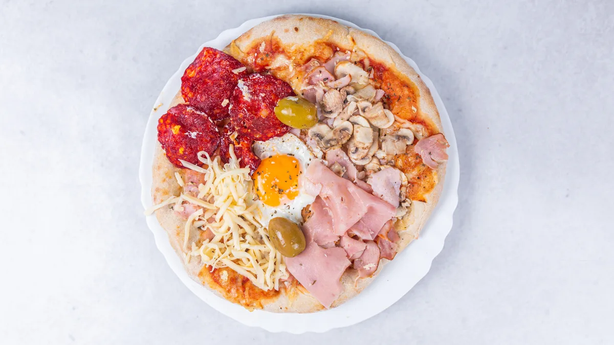 Pizza Quattro Stagione 25cm