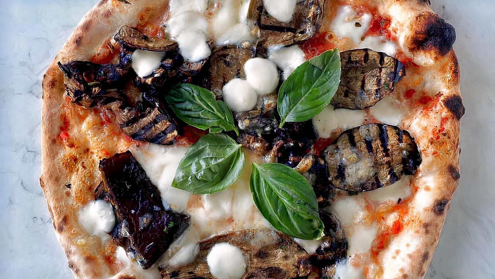 Eggplant Pizza
