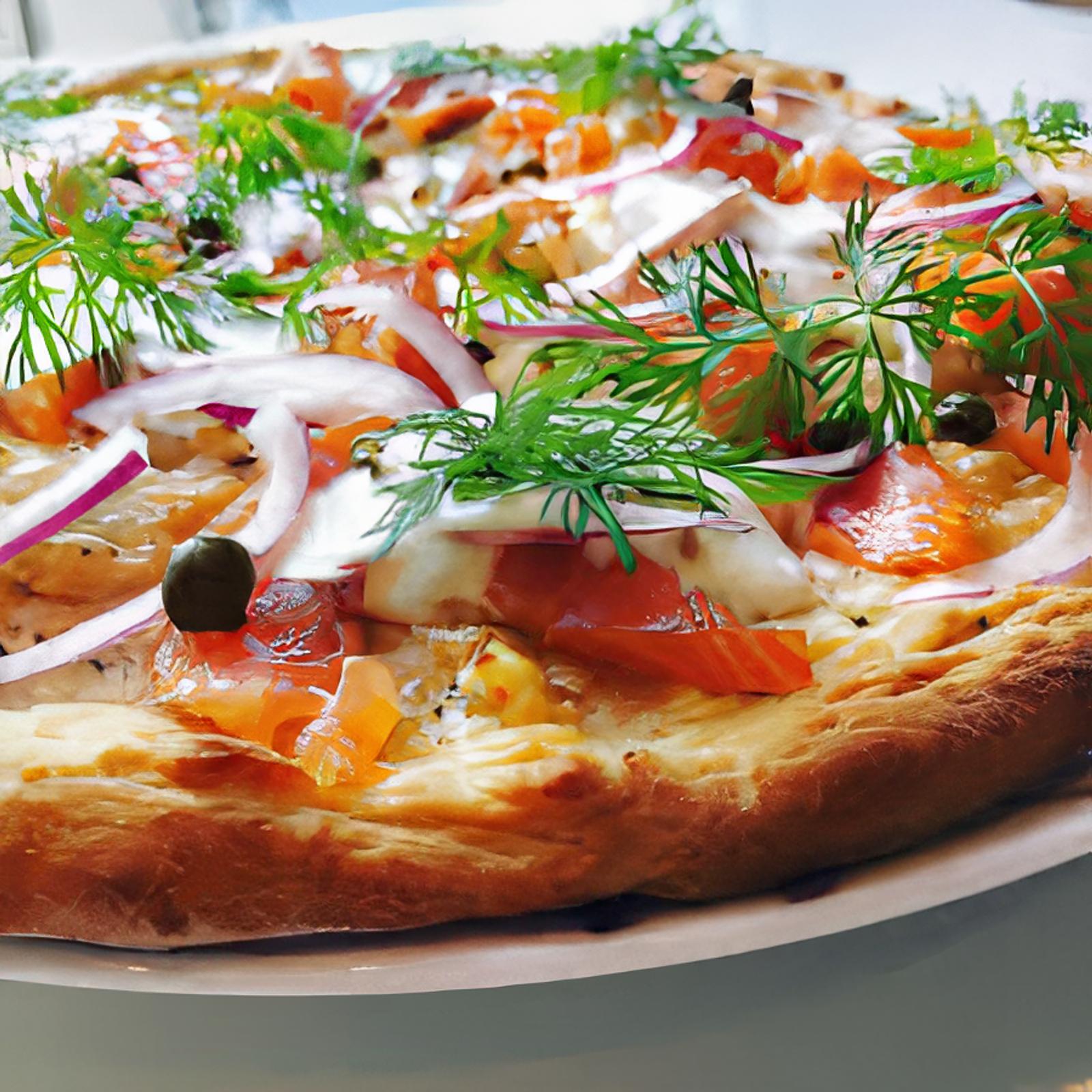 Smoked Salmon Pizza