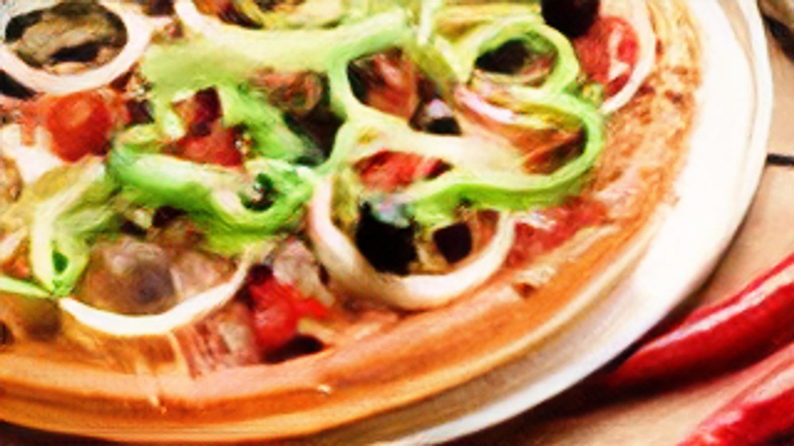 Small Vegetable Pizza