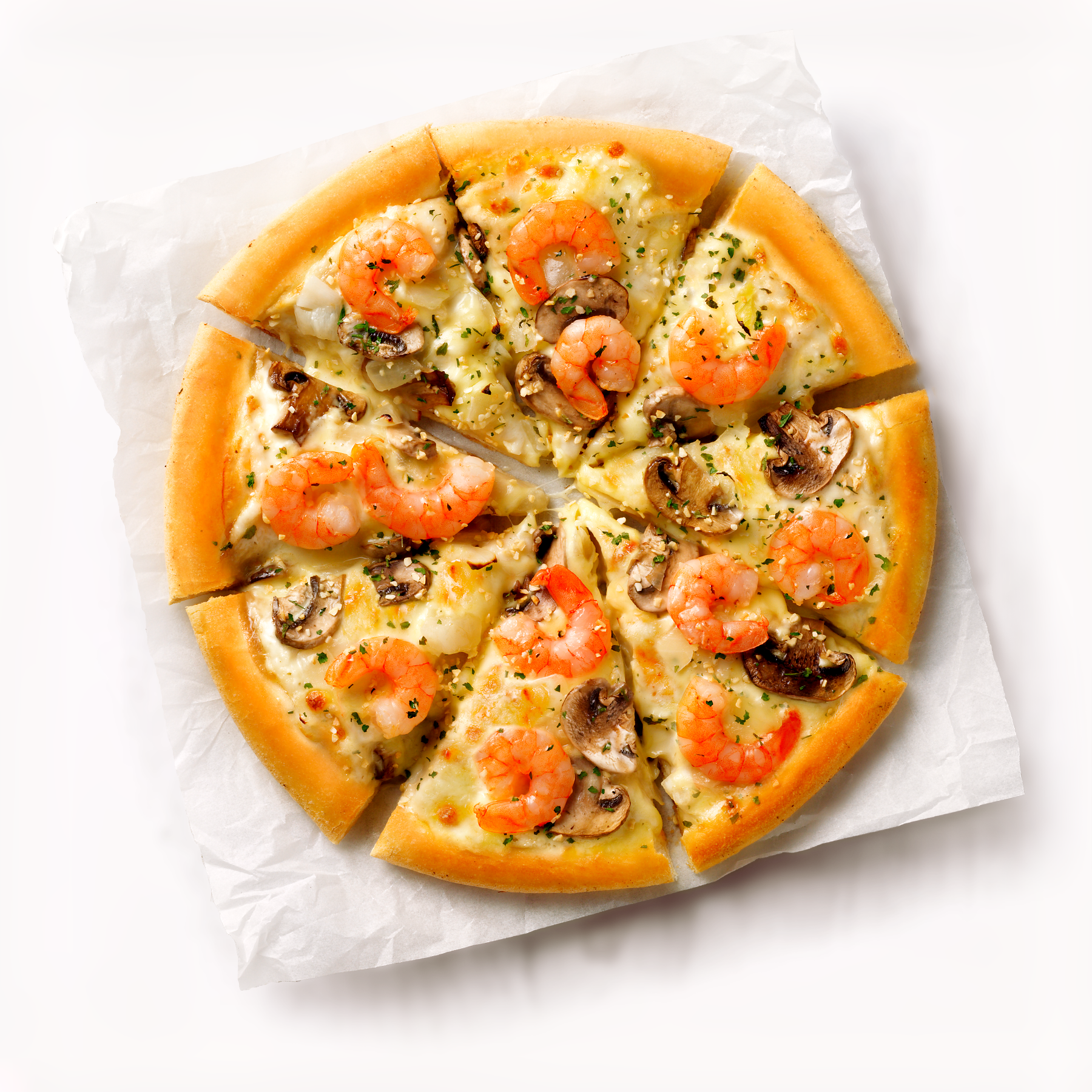 Creamy Garlic Prawn
