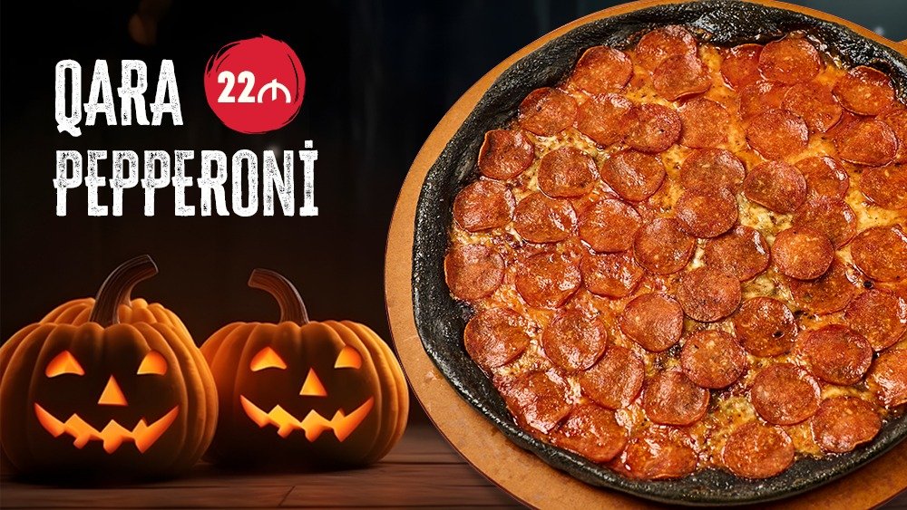 Black Pepperoni (36 sm)
