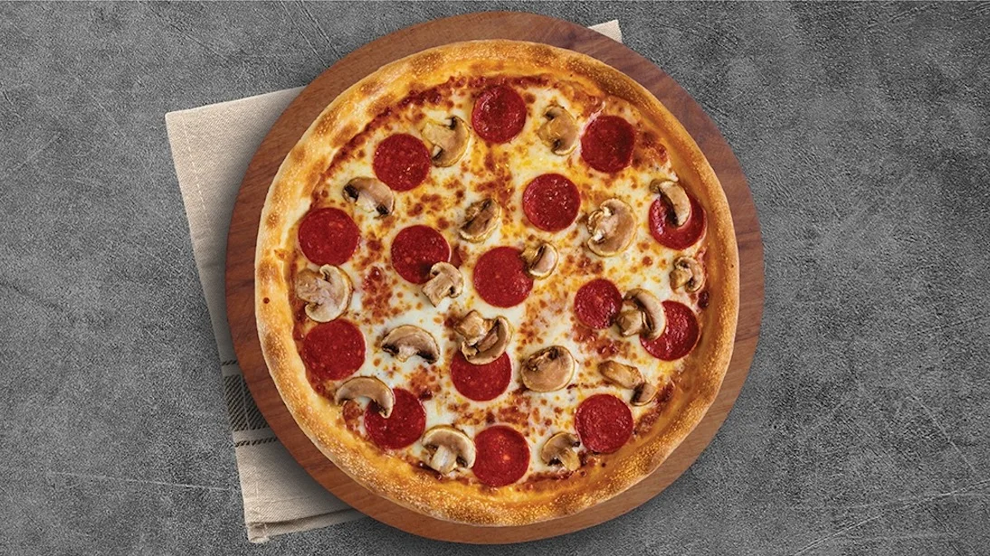 Pepperoni və Göbələk(36 sm)