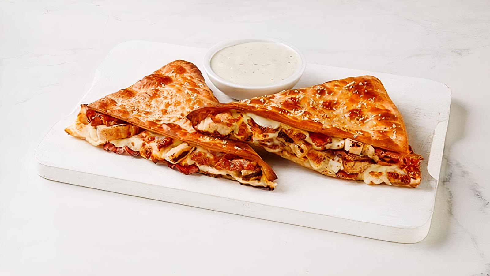 Chicken Bacon Alfredo Melt