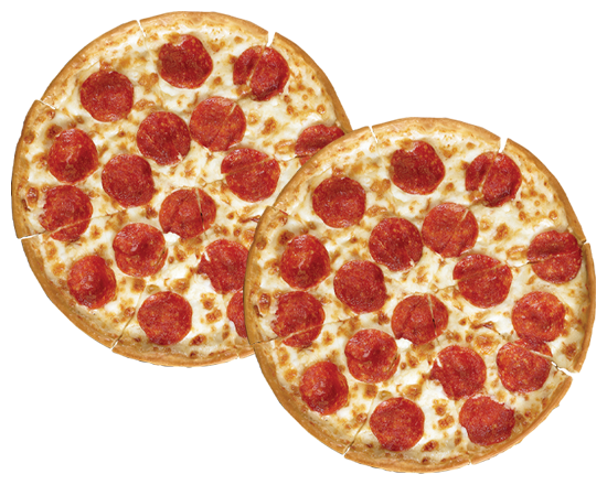 2 Gran Hut Pizza por 7000