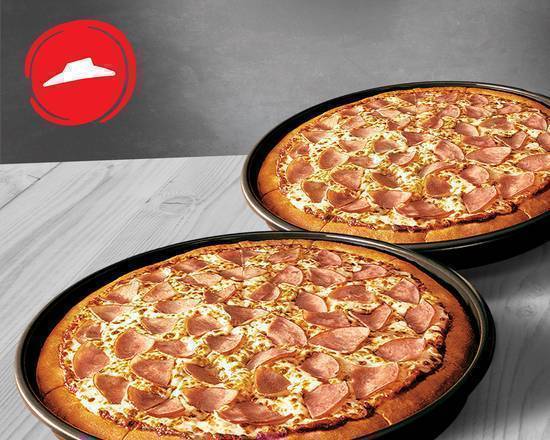 2 Pizzas medianas