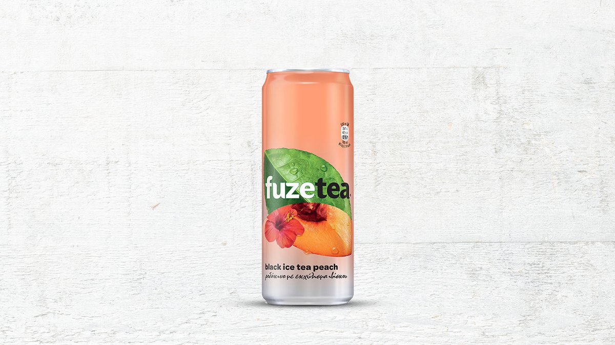 Fuze Tea Peach-Hibiscus Tin