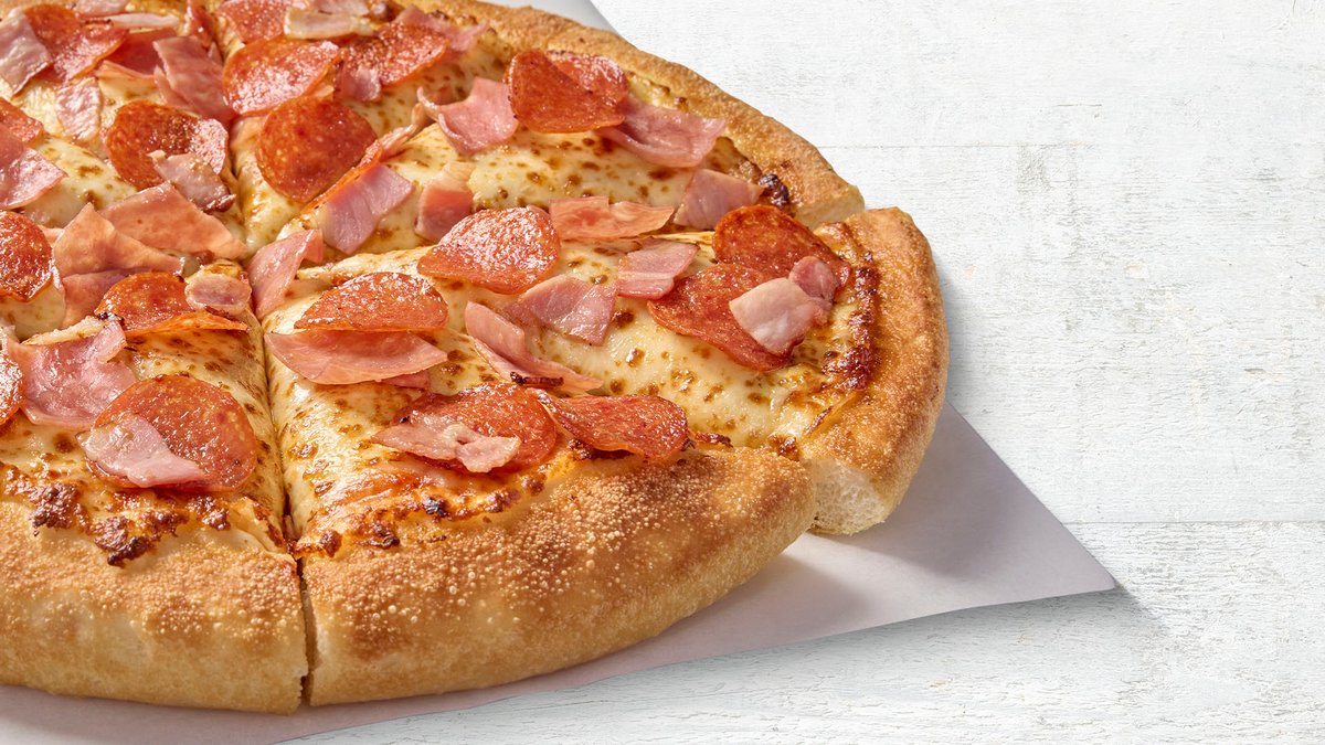 Triple Meat Pizza