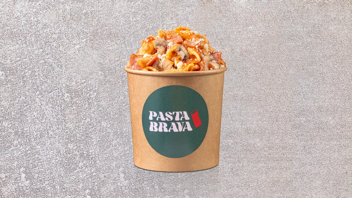 Volcano Bacon Pasta