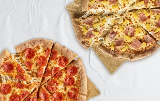 2x velká pizza