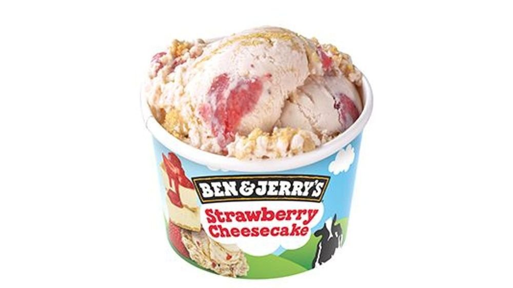 Ben and Jerry's Icecream 100ml Strawberry Cheesecake