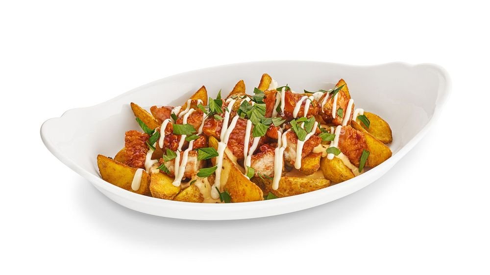 Loaded Country Potatoes - Chicken Barbecue
