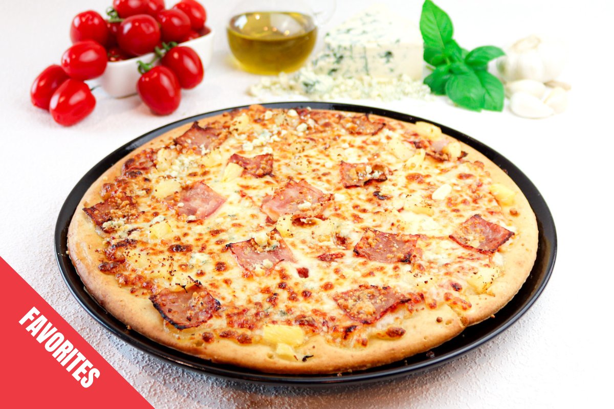 American - Gluteeniton pizza