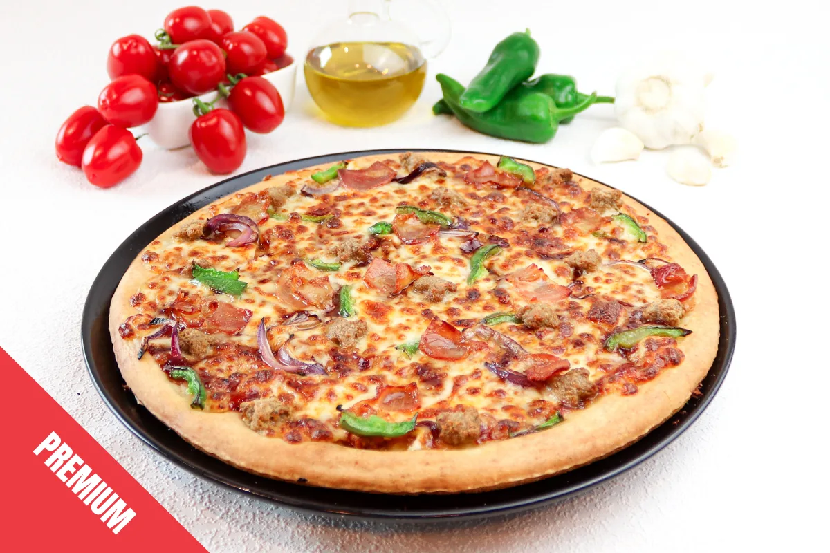 Barbeque - Gluteeniton pizza