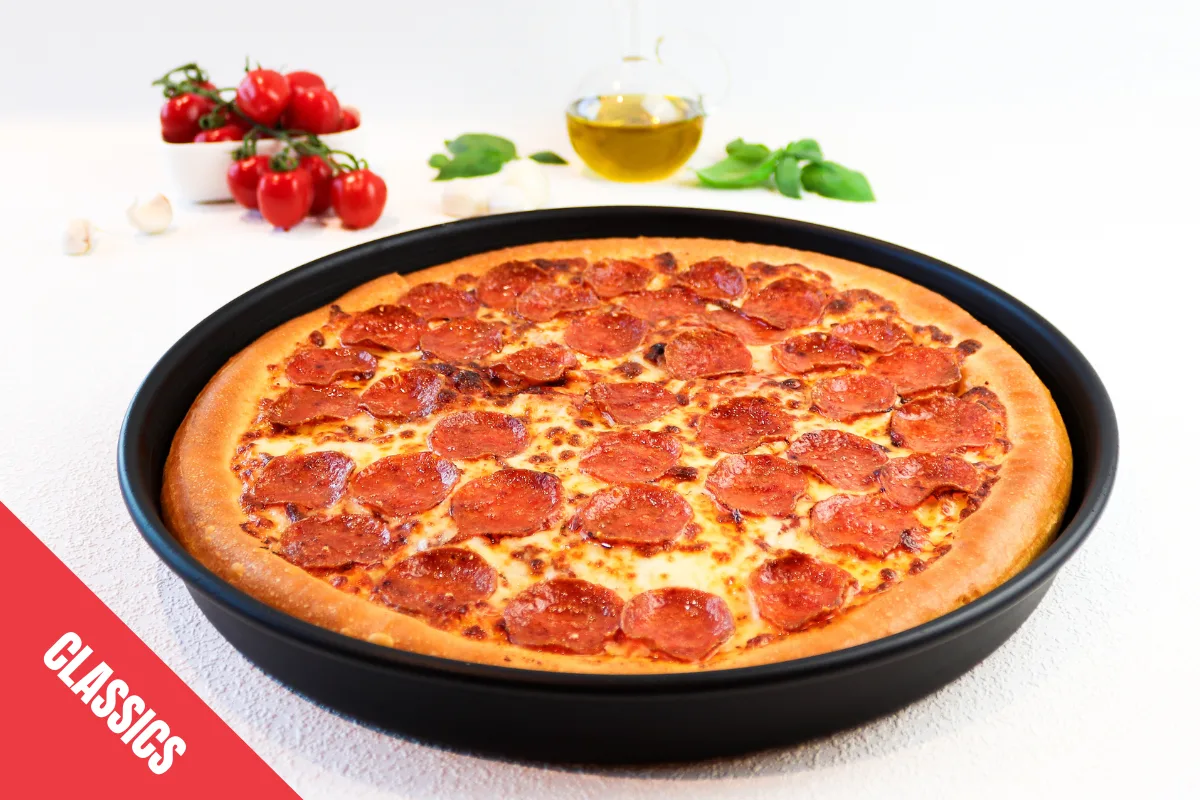 Large Pan Pepperoni