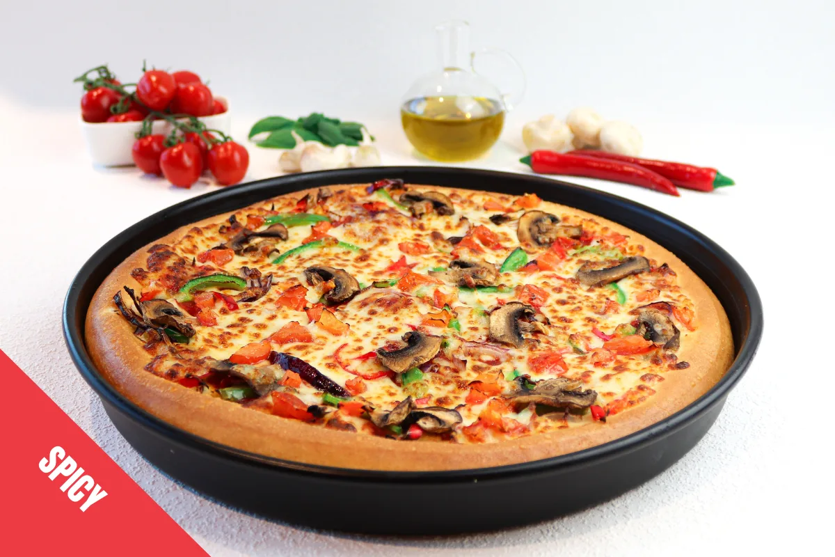 Large Pan Spicy Vegetarian (V)