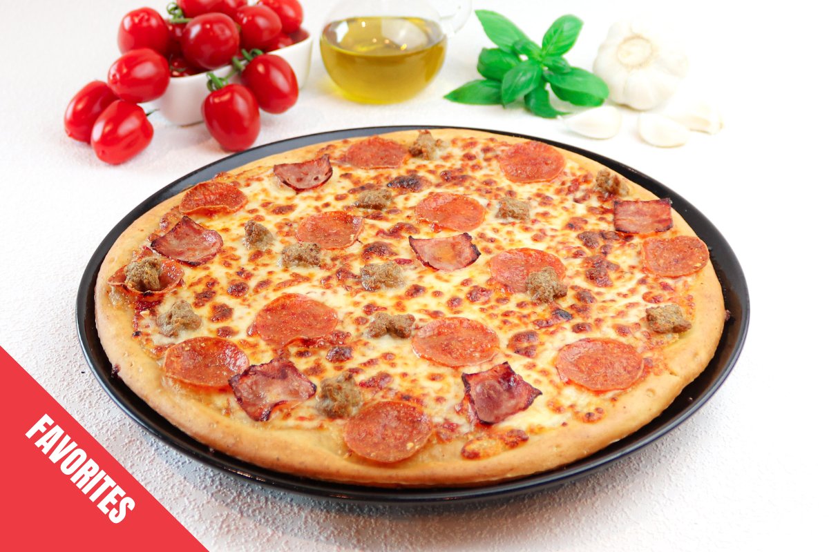 Meat Feast - Gluteeniton pizza
