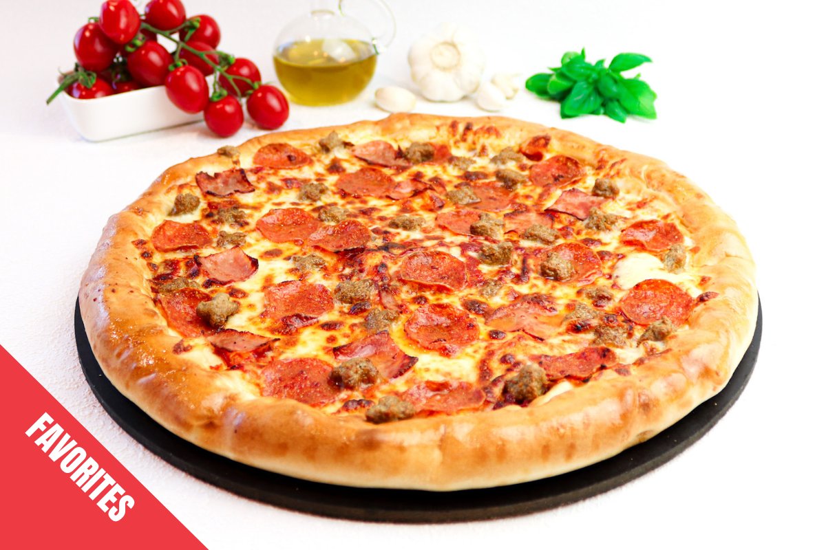 Meat Feast Large Cheesy Crust