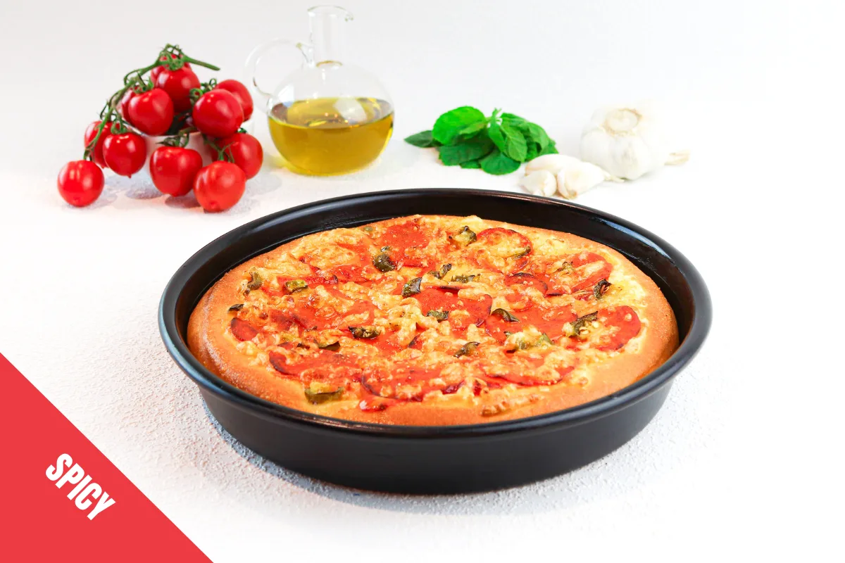 Normal Pan Spicy Vegeroni (VE)